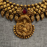 The Temple  Silver Necklace - Kalya Mardhan Krishna