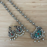 Handmade Victorian multicolour Necklace