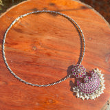 The Crescent Hasli Necklace