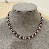 Simple Silver Necklace- Thendral