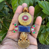 The Vintage  Silver Pendant - Anjali