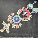 The Kundan Silver Necklace - Varna