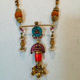 Temple Fusion - The Simple Silver Necklace - Anjali