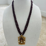 Natural Ruby Necklace  - Hasini