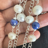 The Kundan Silver Necklace - Varna