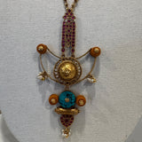 Temple Fusion - The Simple Silver Necklace - Anjali