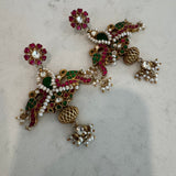 The  Basra Pearls Silver Earrings - Nithya