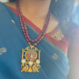 Natural Ruby Necklace  - Hasini