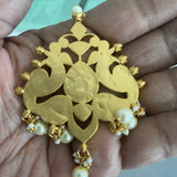 Antique Jadau Pendant Set