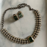 Delicate Moissanite  Choker Necklace - Ezhil