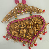 Temple Jewelry- The statement nakshi necklace - Nakshi