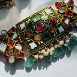The Elegant Kundan Choker Necklace- Meenakshi