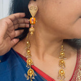 The  Antique Silver Earrings - Anjali