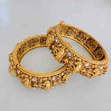 Golden Nakshi Bangles -Nakshi