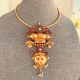 The Vintage  Silver Pendant - Anjali