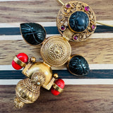 The Vintage  Silver Pendant - Anjali