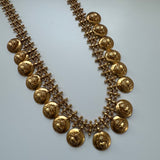 Statement Coin Silver Necklace- Anjali