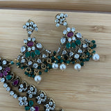 Handmade Victorian layered Necklace