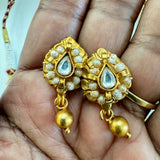 Kundan fusion necklace - Swarna