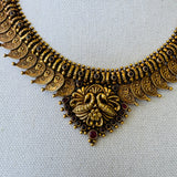 Simple Coin Silver Necklace- Anjali