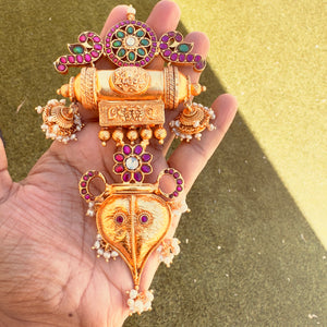 The Vintage  Silver Pendant - Anjali