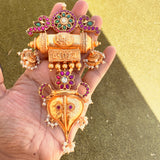 The Vintage  Silver Pendant - Anjali