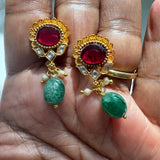 Kundan fusion necklace - Swarna