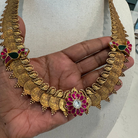 The Temple Coin Silver Necklace - Anjali