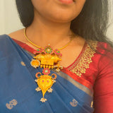 The Vintage  Silver Pendant - Anjali