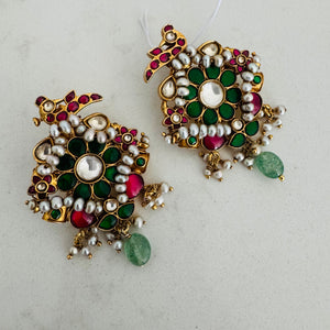 The  Basra Pearls Silver Earrings - Nithya