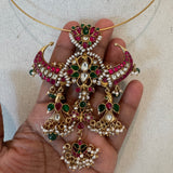 The Basra Pearl  Silver Necklace ( Mithra Exclusive) - Nithya