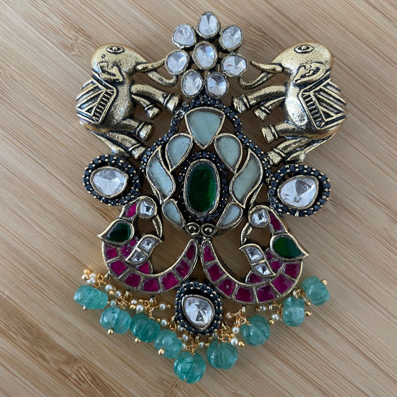 Temple Fusion Pendant(Elephant)