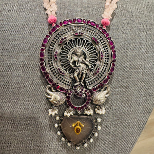 The Kemp Silver Necklace - Bharathi