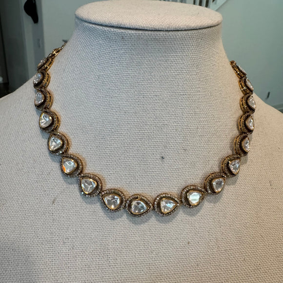 The classic moissanite necklace - Minmini