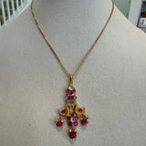 The Kundan Silver Necklace - Anika