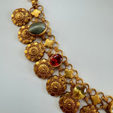 Kundan fusion necklace - Swarna