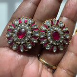 Kundan fusion necklace - Swarna