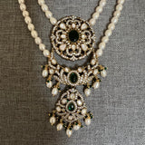 Fresh Pearls Victorian Pendant Necklace