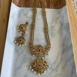 Antique three layered  Necklace