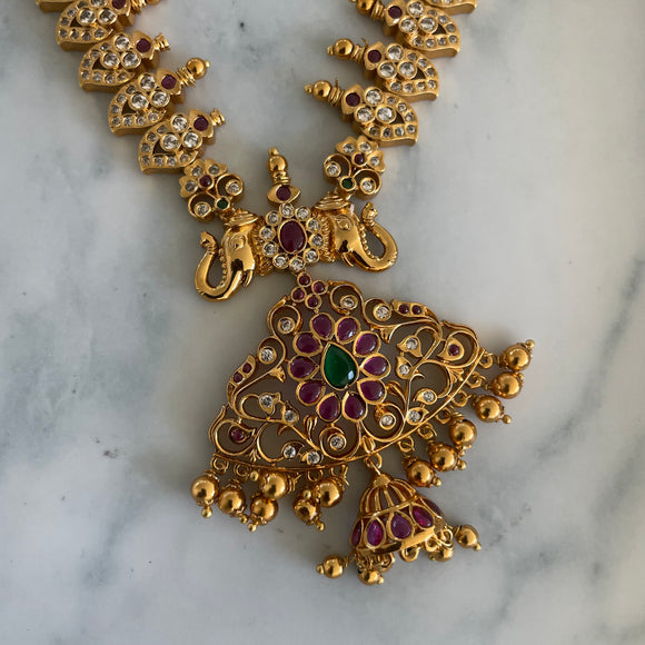 Antique Long  Mango Necklace