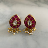 Antique Jadau Drop Earrings