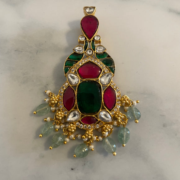 Antique Jadau Pendant(Pendant only)