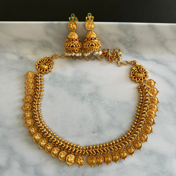 Elegant Antique Coin Necklace