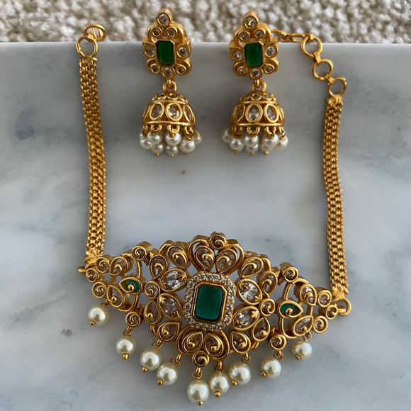 Antique Mini  Choker Necklace