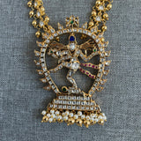 Antique Jadau  Dancing  Nataraj Necklace (Necklace only)