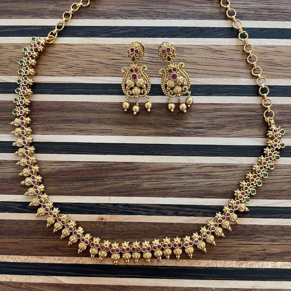 Elegant Antique Necklace (Combo set)