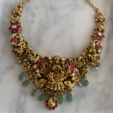Antique Jadau  Necklace