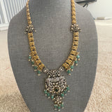 Victorian Fusion Elephant  Necklace (Long)