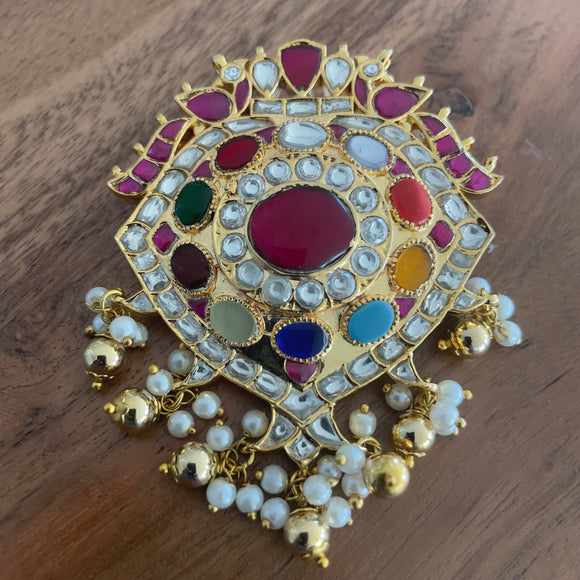 Antique Jadau Pendant(Pendant only)