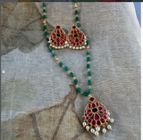 The Elegant Crescent Jadau Necklace- Padmavati